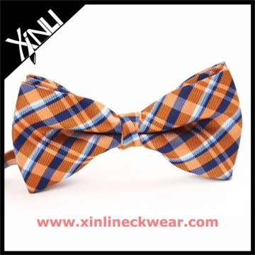 Colorful Plaid Mens Wholesale Bow Ties 100% Silk