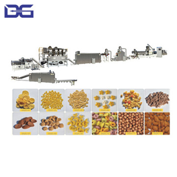 500kg/h Breakfast Cereal Production Line: Corn Flakes & Oatmeal Machinery