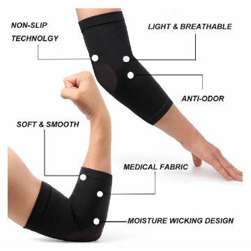 Support de coude de tennis avec compression au bras