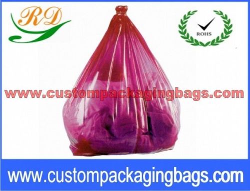 Colorful Water Soluble Laundry Bag With Infection Control For Hotel Dissolvable In Cold And Hot Water