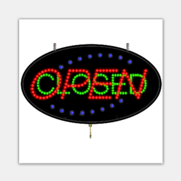 Wholesale China Factory Closed Animated LED Signs