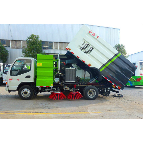 Camion de balayeuse de route JAC 5cbm bon marché