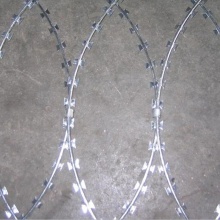 spiral razor blade concertina barbed wire