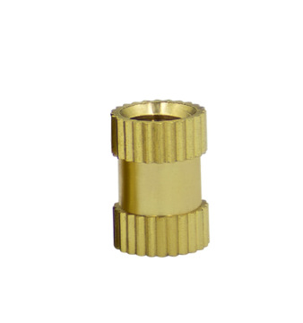 M2 brass knurled thread insert nut