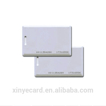 ABS Thick Blank Card Plastic Clamshell Card