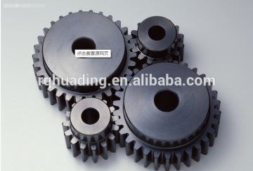 Steel industrial machinery sprocket, standard or non-standard, used for food machine
