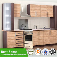 Melamine finished kitchen cabinet
