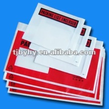 115x140mm self adhesive packing list envelope