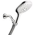 Round Handheld Shower Head with 6 Spray Settings