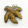 Maple Leaf Shape Yellow Tiger eye pendant