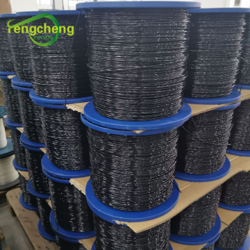 Clear greenhouse fasten poly wire PET lines