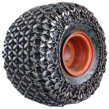 Excavator Dozer Steel Tyre Protection Chain for Heavy Mining Tires