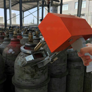 80x40mm pneumatic dot-pin gas cylinder marking machine