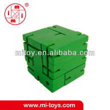 Wooden snake cube Puzzle