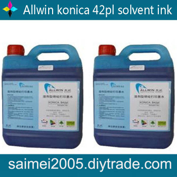Allwin konica 42pl solvent ink