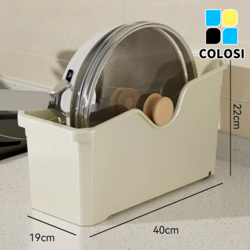 Kitchen Cookware Roller Storage Rack