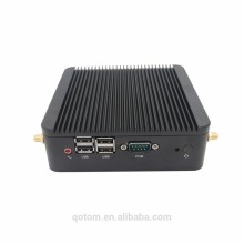 2016 barebone mini pc Qotom-Q100N Celeron 1037U processor on board htpc Media player