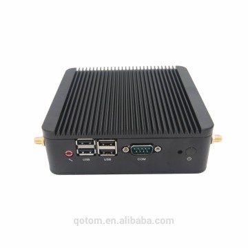 2016 barebone mini pc Qotom-Q100N Celeron 1037U processor on board htpc Media player