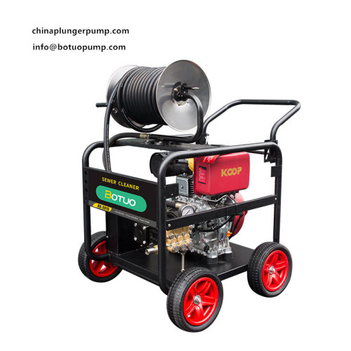 Limpiador de alcantarillado diesel bxm alta presión