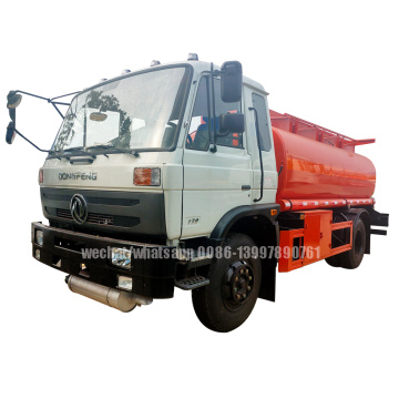 Dongfeng 4x2 ราคาถูก 12000litres Road Tanker Truck