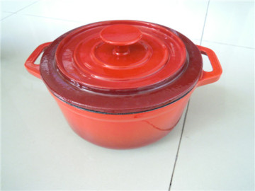 Cast Iron Casserole Enamel Coating
