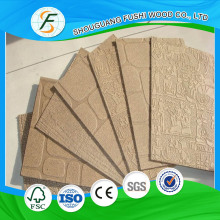 Wall Decoration Panel Embossed Hardboard