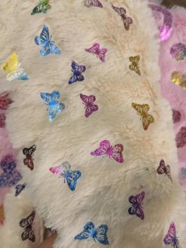 Polyerst bronzing PV fleece fabric
