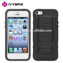 Alibaba ecpress mobile phone case for iphone SE kickstand holster covers