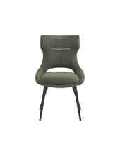 Green Fabric New Design Dining Chair