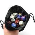 High Quality Round Bottom Drawstring Dice Bag