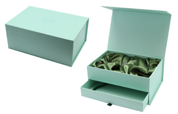 Premium Cardboard Magnetic Closure Box With Drawer