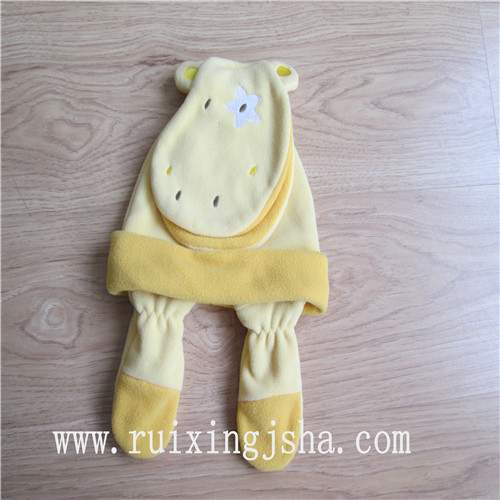 kids fleece hat scarf and gloves set kids fleece hat scarf and gloves set