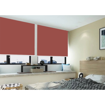 Tirai Roller Blind Dicelup Berwarna Polos