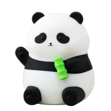 Panda Night Light: Silicone Sleep Aid with Timer