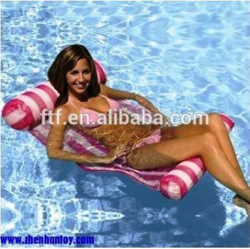 PVC folding inflatable beach mat, inflatable mattress