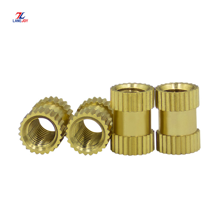 China Nuts m2,m3,m4,m5,m6,m8,m10 Custom Brass Knurled Insert Rivet Nuts