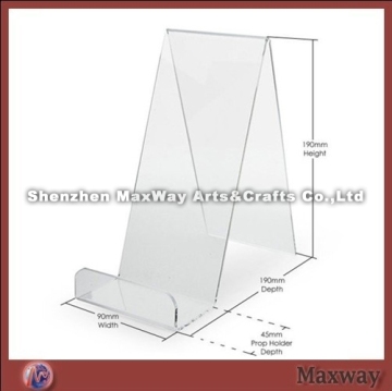 Mini Transparent Acrylic Brochure/Leaflet/Book Display Holder/Stand