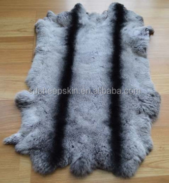 Genuine Rex Rabbit Fur Pelts and Chinchilla Fur Pelts