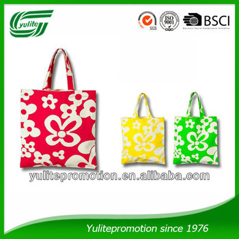 Full color Printed Canvas tote bag