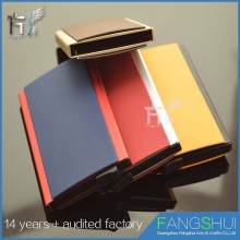 Thin aluminum visa card case