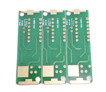 Double-sided PCB with Green Solder Mask and Immersion Gold