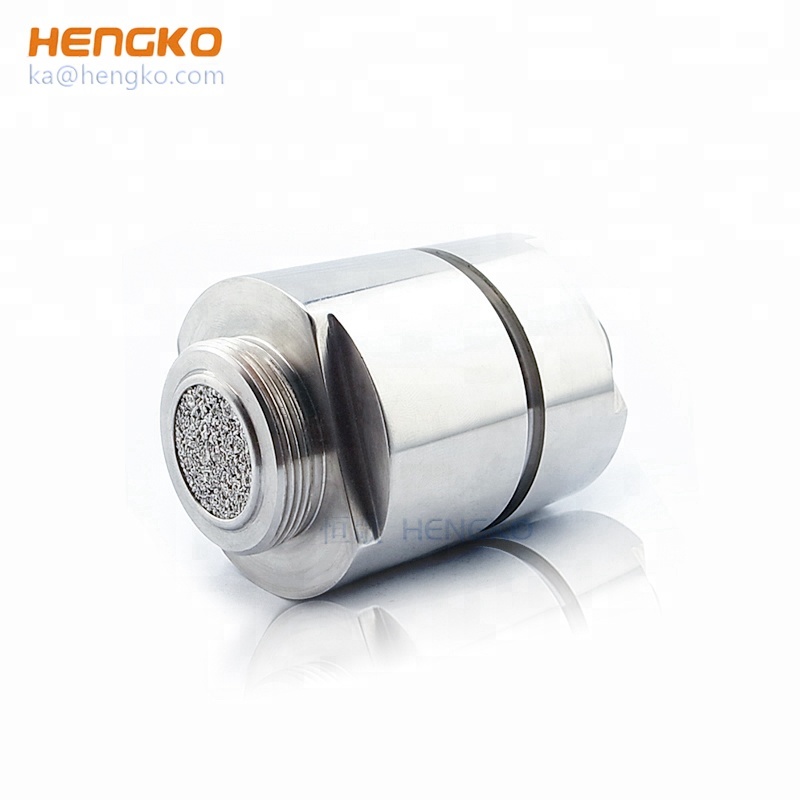 Sintered metal porous stainless steel microns porosity gas sensor flameproof filter disc