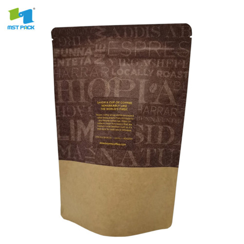 bolsa de paquete de bolsas de té kraft para té suelto