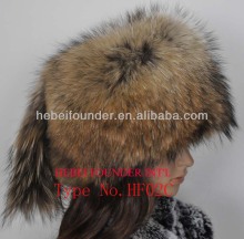 Geniue Raccoon fur Davy Crocket hats