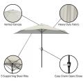 Outerlead 9 Foot Half Round Outdoor Patio Umbrella