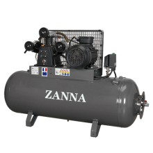 belt air compressor engine