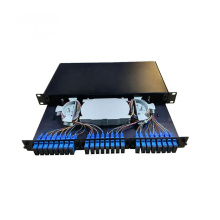 48 Port Fiber Optic Panel 48 96 port fiber optic cable patch panel Manufactory
