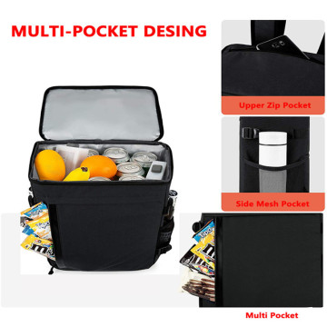 Multi pocket design refrigerated bag