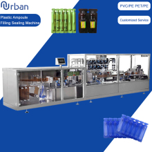 Automatic Oral Liquid Plastic Ampoule Forming, Filling, Sealing, and Packing Machine