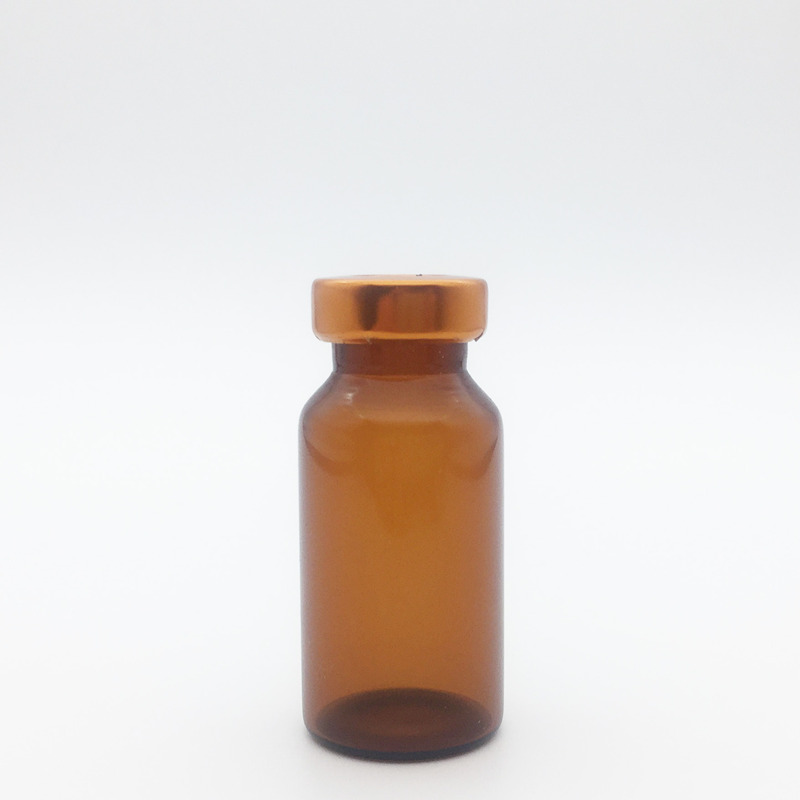 10ml Amber Sterile Serum Vials Orange